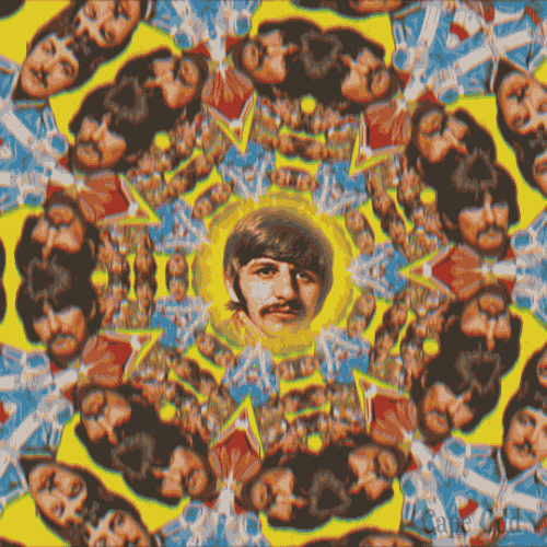 A Sgt Pepper Beatles Kaleidoscope